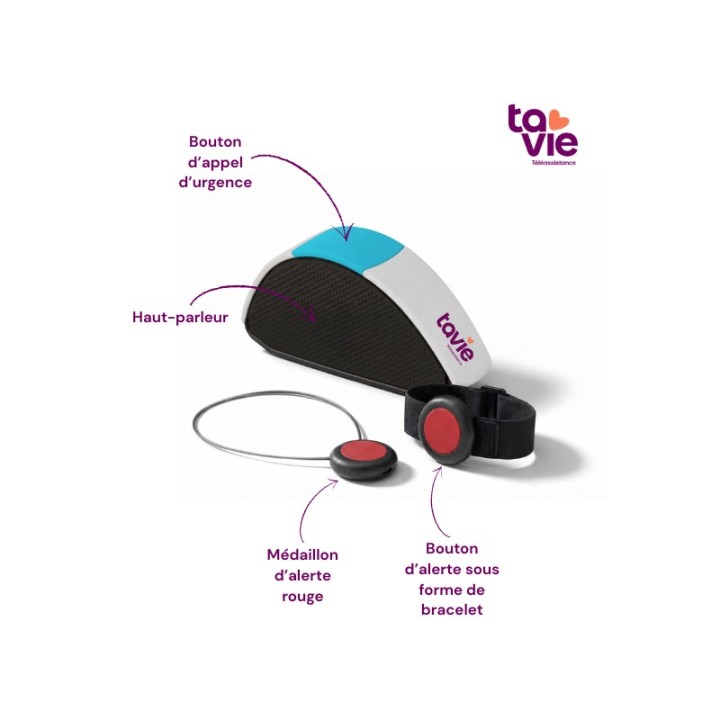 Tavie Domicile Plus | Téléassistance 4G sans box