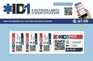 carte d'identité médicale ID1